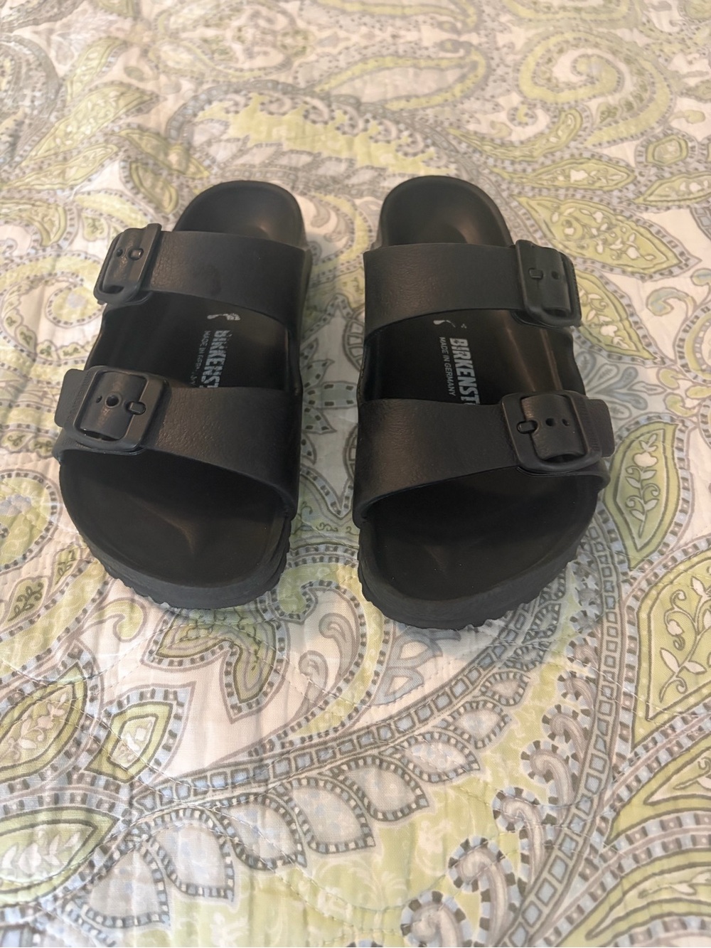Birkenstock Arizona EVA Slide Sandals in Black Kids